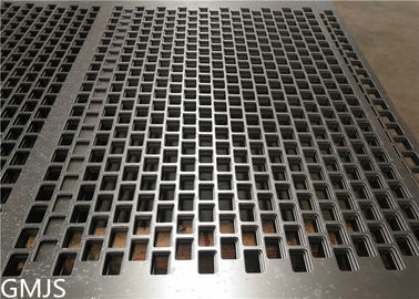 Китай Металлический лист прямоугольника пефорированный отверстием для облицовочного листа экрана шейкера сланца поставщик