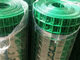 Зеленая покрытая пластмасса ПВК сварила панели Ролльс ячеистой сети для делать ловушку краба поставщик